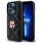 DKNY DKHCP15XPQDSLK iPhone 15 Pro Max  6.7" black Quilted Stack Logo