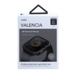 UNIQ Valencia Case Apple Watch Series 4/5/6/SE/SE3 40mm. gunmetal grey - imagine 4