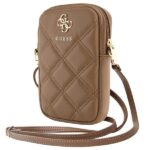 Guess Bag GUWBZPSQSSGW brown Zip Quilted 4G
