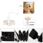 AWEI desk mount X3 4"-10.5" white long arm - imagine 4