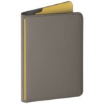 Passport Case UNIQ Belmont RFID gray yellow - imagine 4