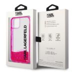 Karl Lagerfeld KLHCP14MLCKVF iPhone 14Plus / 15 Plus 6,7" pink hardcase Liquid Glitter Elong - imagine 8
