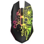 Set 4in1 Combo XTRIKE ME CMX-415 EN on-ear headphones + keyboard + mouse + mouse pad black/white - imagine 2