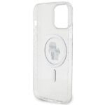 Karl Lagerfeld KLHMP13XHGKCNOT iPhone 13Pro Max 6.7" transparent hardcase Karl&Choupette Glitter Mag - imagine 7
