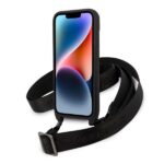 Karl Lagerfeld KLHCP14SSTKMK iPhone 14/ 15 / 13 6,1" black hardcase Monogram Ikonik Patch - imagine 4