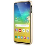 Guess GUHCS10LIGLGO S10e G970 gold hard case Iridescent - imagine 6