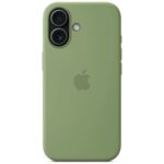 Case Apple Silicone Case MagSafe for iPhone 17 green - imagine 5
