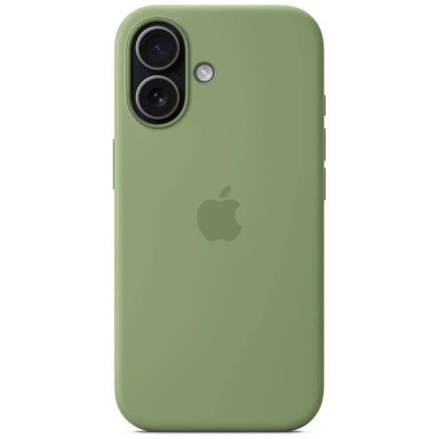 Case Apple Silicone Case MagSafe for iPhone 17 green - imagine 5