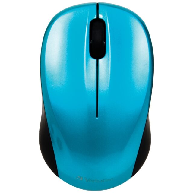 Verbatim Go Nano Wireless Mouse 1600 dpi blue 49044 - imagine 3