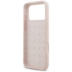 Guess Silicone Big 4G Script Case for iPhone 17 Pro Max Pink - imagine 7