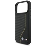 Case BMW M Carbon Line & Logo MagSafe for iPhone 17 Pro Max yellow - imagine 6