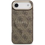 Case Guess 4G PU Classic Logo MagSafe for iPhone Air brown - imagine 3