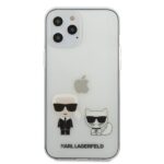 Karl Lagerfeld KLHCP12LCKTR iPhone 12 Pro Max 6,7" hardcase Transparent Karl & Choupette - imagine 3