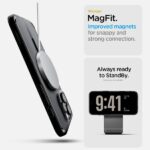 Spigen Ultra Hybrid "T" MAG iPhone 16 Pro 6.3" MagSafe frost black ACS08514 - imagine 9