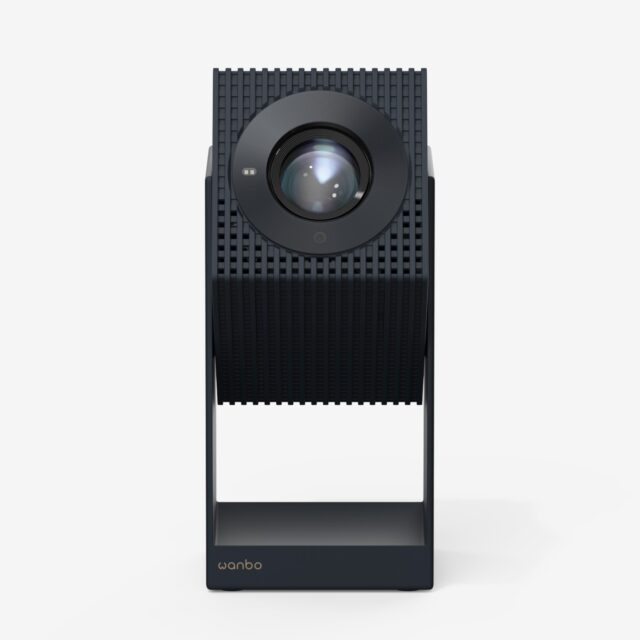 Wanbo Cube 2 Pro Blue | Projector | 500 ANSI, Android TV 11, Gimbal - imagine 3