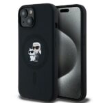 Karl Lagerfeld KLHMP15MSCMKCRHK iPhone 15 Plus / 14 Plus 6.7" black hardcase Silicone Karl & C