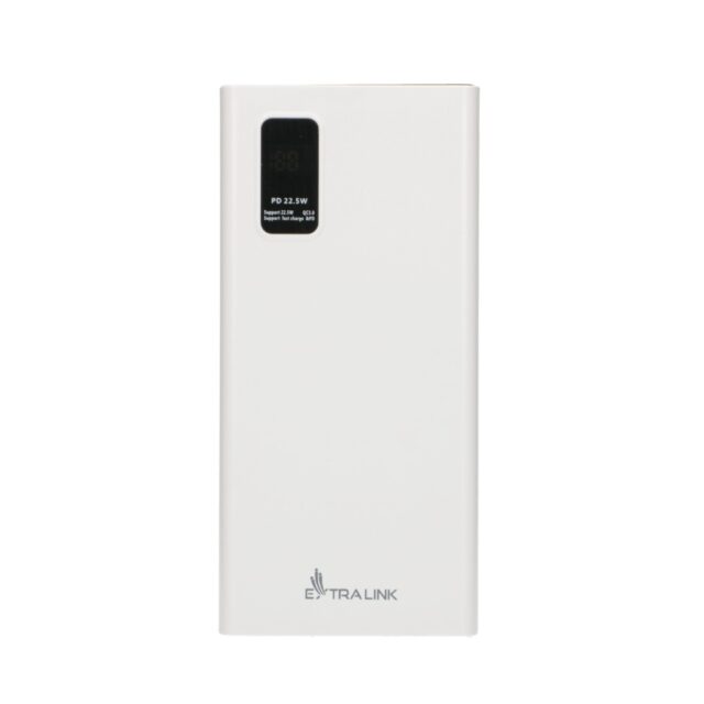 Extralink EPB-067W 10000mAh White | Powerbank | Power bank, Fast Charging, USB-C - imagine 5
