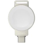 Inductive charger 4smarts for Apple Watch, silver - imagine 3