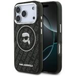 Case Karl Lagerfeld IML Karl Head Logo MagSafe for iPhone 17 Pro Max black