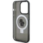 Karl Lagerfeld KLHMP13LHMRSKCK iPhone 13 Pro 6.1" black hardcase Ring Stand Karl&Choupettte Ma - imagine 7