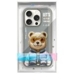 Nimmy case iPhone 16 Pro Max 6.9" gray Cool&Cute 2.0 Bear - imagine 9