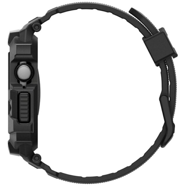 Pasek Spigen Rugged Armor Pro V2 do       Apple Watch 10 / 11 42mm czarny - imagine 4