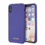 Guess GUHCPXLSGLUV iPhone X/Xs purple hard case Silicone