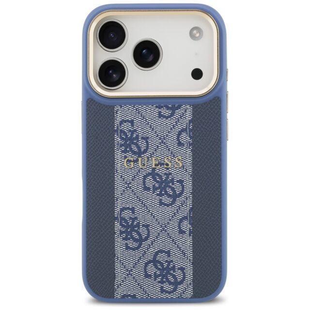 Case Guess 4G Stripe MagSafe for iPhone 17 Pro blue - imagine 3