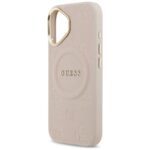Case Guess Peony Hot Stamp MagSafe for iPhone 17 pink - imagine 6