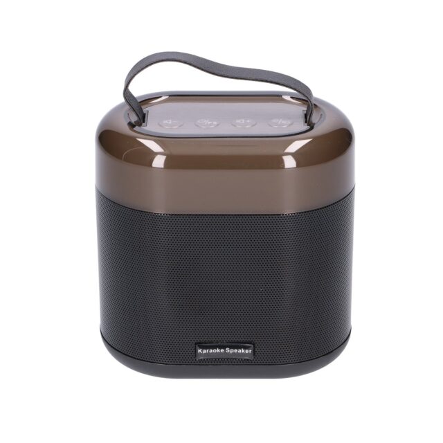 Extralink Kids Karaoke Set LED Speaker 1x Mic Black, Bluetooth, AUX, Micro SD Card Slot, RGB Lighting - imagine 3