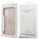 Guess Grained Big 4G & Classic Logo Case for iPhone 17 Pink - imagine 8