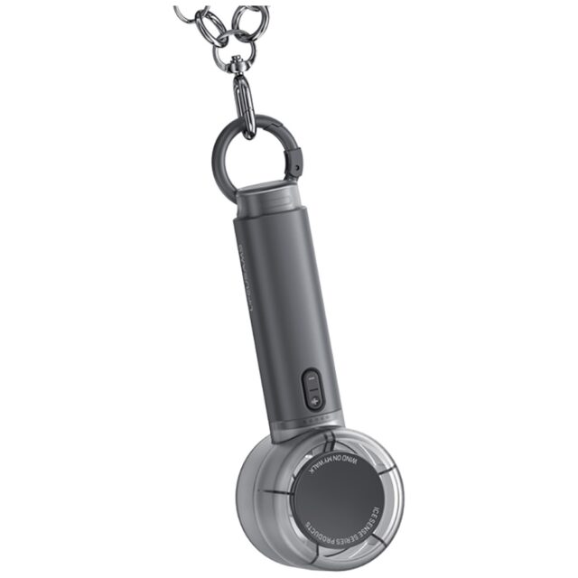 Hand fan USAMS LiFE LU01 black - imagine 5