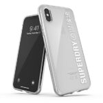 SuperDry Snap iPhone X/Xs Clear Casebiały/white 41576