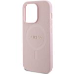 Guess GUHMP14LPSAHMCP iPhone 14 Pro 6,1" pink hardcase Saffiano MagSafe - imagine 6