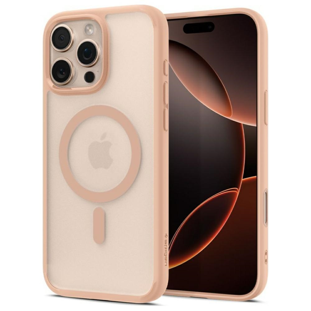 cps-49043d5d8daa6a00f72aa9f75810af46-2025-12-06-10-21-36 Spigen Ultra Hybrid Mag Case for iPhone 16 Pro Max MagSafe Pink/Frost Rose - imagine 1