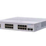 Cisco CBS250-16T-2G | Switch | 16x RJ45 1000Mb/s, 2x SFP, Desktop, Rack
