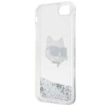 Karl Lagerfeld KLHCI8LNCHCS iPhone 7/8/SE 2020 / SE 2022 silver hardcase Glitter Choupette H - imagine 7