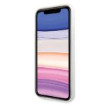 Guess GUHCN61TPUWHGLG iPhone 11 6,1" /Xr white hard case Glitter 4G Circle Logo - imagine 5