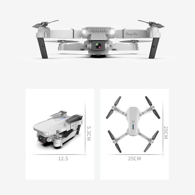 E88 Pro Drone | Set: drone + 3 batteries + case | 1800mAh - imagine 4