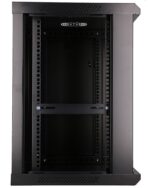 Extralink 12U 600x450 Black | Rackmount cabinet | wall mounted - imagine 6