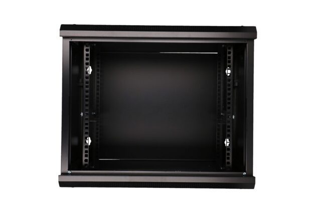 Extralink 9U 600x450 Black | Rackmount cabinet | wall mounted - imagine 3
