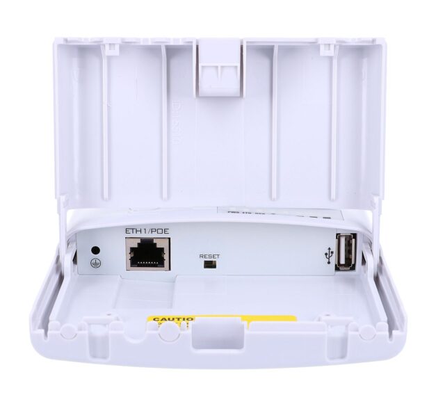 MikroTik BaseBox 5 | CPE | RB912UAG-5HPnD-OUT, 5GHz, 1x RJ45 1000Mb/s, 1x miniPCIe, 1x USB - imagine 3