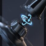 AWEI magnetic car holder X21 for air vent black - imagine 6