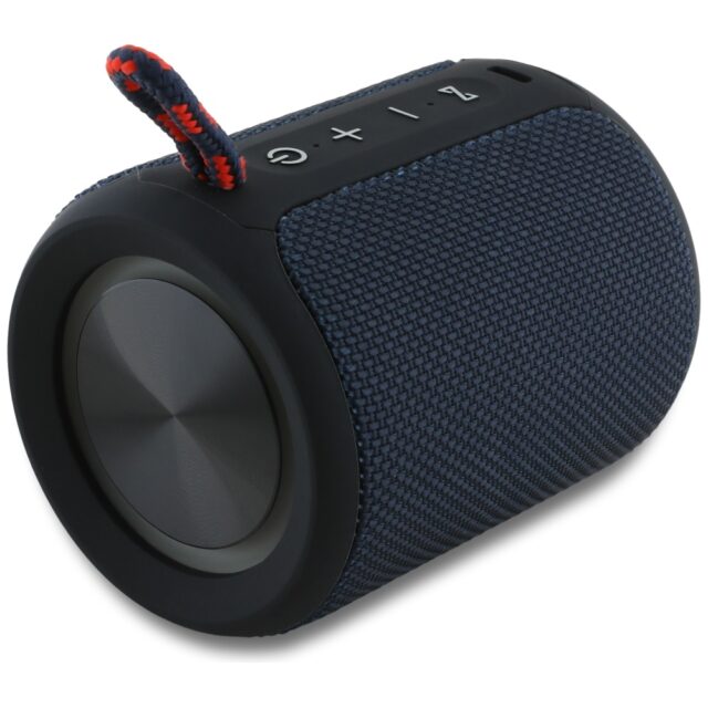 Red Bull 3D Rubber Logo Bluetooth Speaker Waterproof Navy Blue - imagine 3