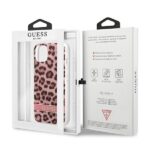 Guess GUHCP13SHSLEOP iPhone 13 mini 5,4" pink hardcase Leopard - imagine 8