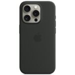 Case Apple MT1A3ZM/A iPhone 15 Pro 6.1" MagSafe black Silicone Case