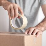 Extralink Packaging Tape, Transparent Adhesive 48x60m Super Strong Durable - imagine 3