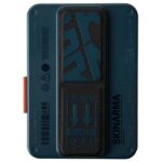 Wallet Skinarma Mirage Spunk Magnetic Grip Stand blue