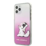 Karl Lagerfeld KLHCP12LCFNRCPI iPhone 12 Pro Max 6,7" pink hardcase Choupette Fun