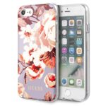 Guess GUHCI8PCUTRFL02 iPhone 7/8/SE 2020/ SE 2022 lilac N°2 Flower Collection Shiny